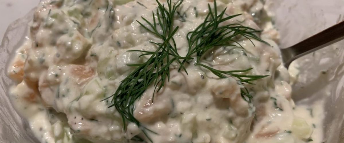 LACHSCREME MIT DILL